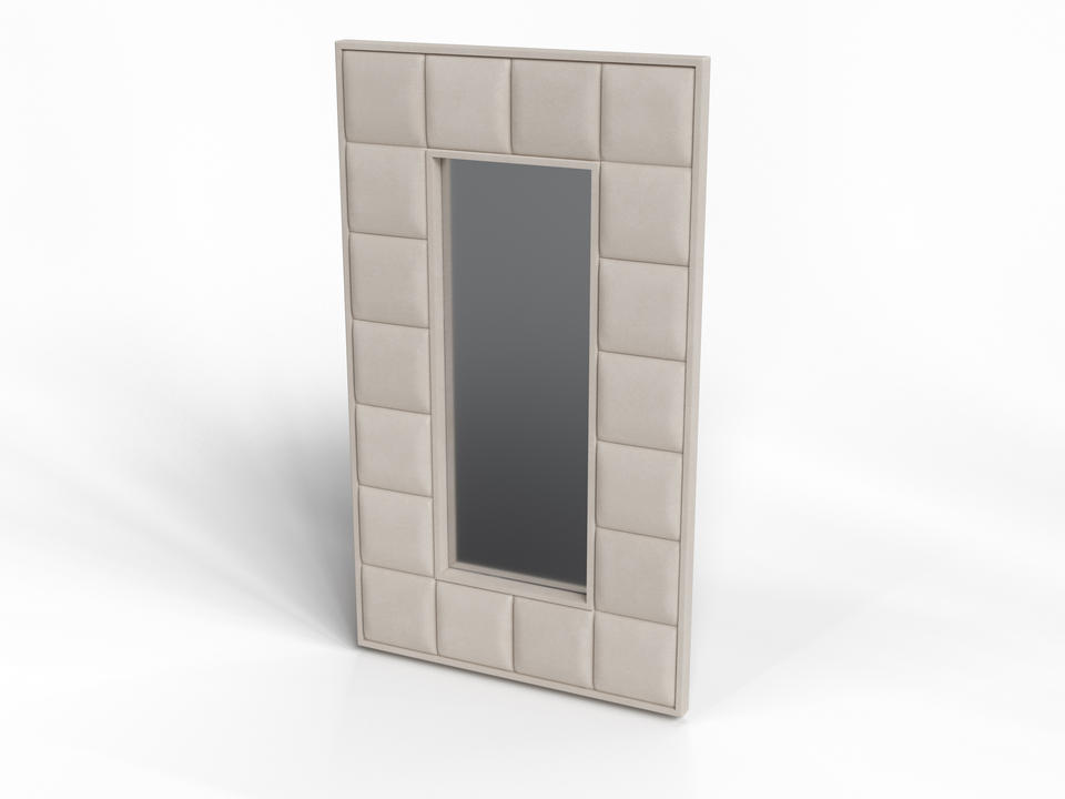 Зеркало Verda Chocolate Ткань Микровелюр Laska 15 Лён Verda 128x6 32620₽